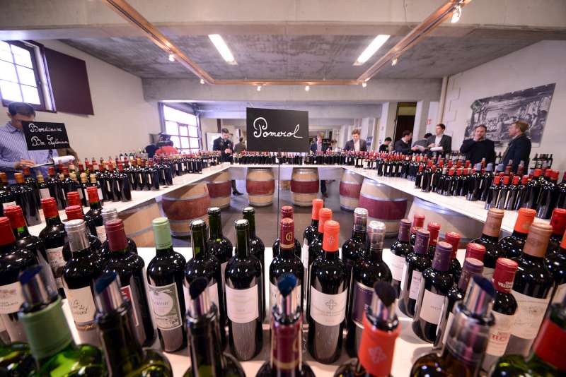 Samples at our first tasting of the week